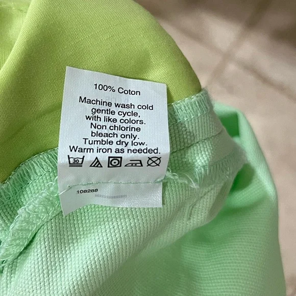 J Crew NWOT lime green shorts size 0 - Picture 6 of 7
